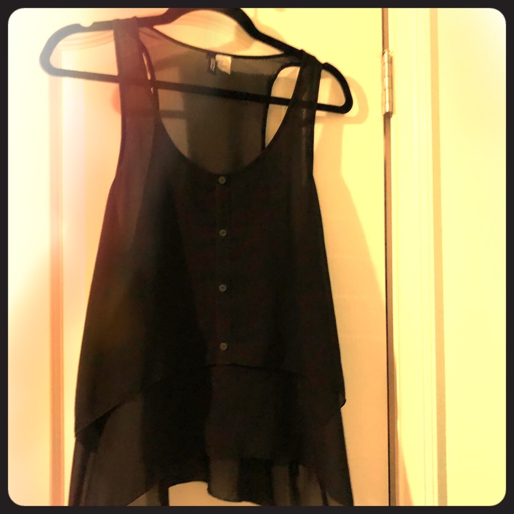 H&M black tank women's 8/M